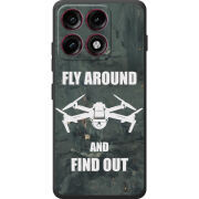 Чохол BoxFace Moto Edge 70 Pro Дрон Fly Around
