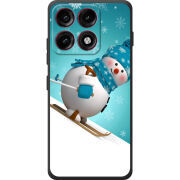 Чохол BoxFace Moto Edge 70 Pro Skier Snowman