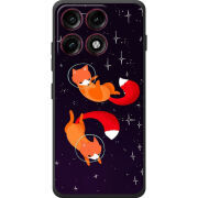 Чохол BoxFace Moto Edge 70 Pro Fox-Astronauts
