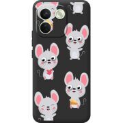 Прозорий чохол BoxFace Xiaomi Redmi Note 17 Pro Max с 3D-глазками Mouse