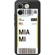 Прозорий чохол BoxFace Xiaomi Redmi Note 17 Pro Max Ticket Miami