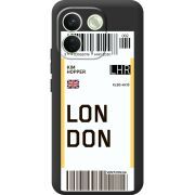 Прозорий чохол BoxFace Xiaomi Redmi Note 17 Pro Max Ticket London