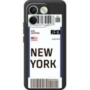 Прозорий чохол BoxFace Xiaomi Redmi Note 17 Pro Max Ticket New York