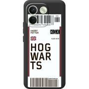 Прозорий чохол BoxFace Xiaomi Redmi Note 17 Pro Max Ticket Hogwarts