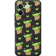 Прозорий чохол BoxFace Xiaomi Redmi Note 17 Pro Max Pattern Baby Yoda