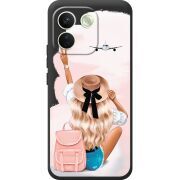 Прозорий чохол BoxFace Xiaomi Redmi Note 17 Pro Max Travel Girl