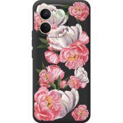 Прозорий чохол BoxFace Xiaomi Redmi Note 17 Pro Max Peony Watercolor Style