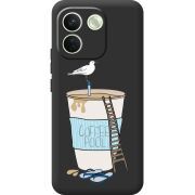 Прозорий чохол BoxFace Xiaomi Redmi Note 17 Pro Max Segull in Cofee Pool