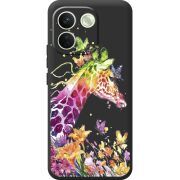 Прозорий чохол BoxFace Xiaomi Redmi Note 17 Pro Max Colorful Giraffe