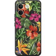 Прозорий чохол BoxFace Xiaomi Redmi Note 17 Pro Max Tropical Flowers