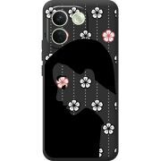 Чорний чохол BoxFace Xiaomi Redmi Note 17 Pro Max Flower Hair