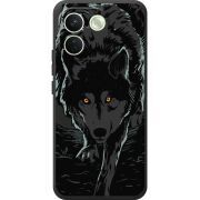 Чорний чохол BoxFace Xiaomi Redmi Note 17 Pro Max Wolf