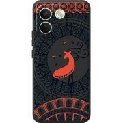 Чорний чохол BoxFace Xiaomi Redmi Note 17 Pro Max Ornament