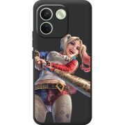 Чорний чохол BoxFace Xiaomi Redmi Note 17 Pro Max Happy Harley Quinn