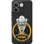 Чорний чохол BoxFace Xiaomi Redmi Note 17 Pro Max NASA Spaceship