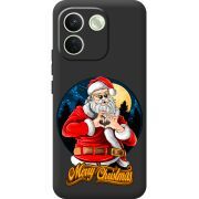 Чорний чохол BoxFace Xiaomi Redmi Note 17 Pro Max Cool Santa