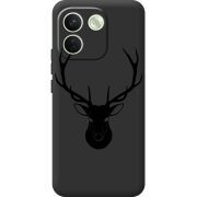 Чорний чохол BoxFace Xiaomi Redmi Note 17 Pro Max Deer