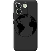 Чорний чохол BoxFace Xiaomi Redmi Note 17 Pro Max Earth