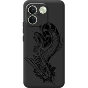 Чорний чохол BoxFace Xiaomi Redmi Note 17 Pro Max Snake