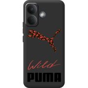 Прозорий чохол BoxFace Poco X8 5G Wild Cat