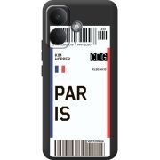 Прозорий чохол BoxFace Poco X8 5G Ticket Paris