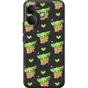 Прозорий чохол BoxFace Poco X8 5G Pattern Baby Yoda
