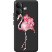 Прозорий чохол BoxFace Poco X8 5G Floral Flamingo