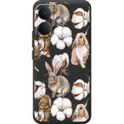 Прозорий чохол BoxFace Poco X8 5G Cotton and Rabbits
