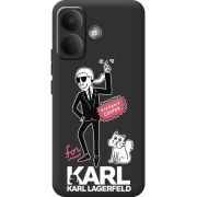 Чорний чохол BoxFace Poco X8 5G For Karl