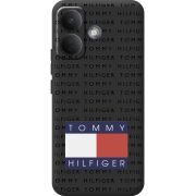 Чорний чохол BoxFace Poco X8 5G Tommy Print