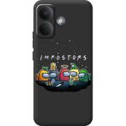 Чорний чохол BoxFace Poco X8 5G Among Us Impostors