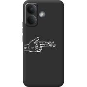 Чорний чохол BoxFace Poco X8 5G Pew Pew