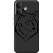 Чорний чохол BoxFace Poco X8 5G Wolf