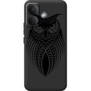 Чорний чохол BoxFace Poco X8 5G Owl