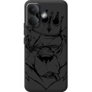 Чорний чохол BoxFace Poco X8 5G Bear King