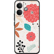 Чохол BoxFace Poco X8 5G Line Flowers
