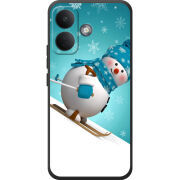 Чохол BoxFace Poco X8 5G Skier Snowman