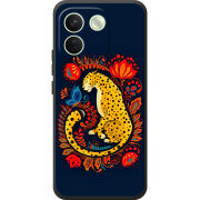 Чохол BoxFace Xiaomi Redmi Note 17 Pro Max Petrykivka Leopard