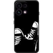 Чохол BoxFace OPPO Reno 16F Black Sneakers