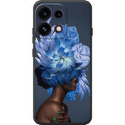 Чохол BoxFace OPPO Reno 16F Exquisite Blue Flowers