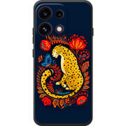 Чохол BoxFace OPPO Reno 16F Petrykivka Leopard