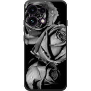 Чохол BoxFace OPPO Reno 16F Black and White Roses