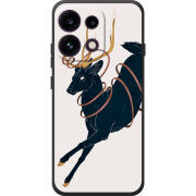 Чохол BoxFace OPPO Reno 16F Black Deer