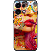 Чохол BoxFace OPPO Reno 16 Pro Yellow Girl Pop Art