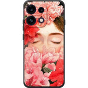 Чохол BoxFace OPPO Reno 16 Pro Girl in Flowers