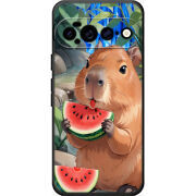 Чохол BoxFace Google Pixel 11 Pro XL Капібара з кавуном