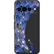 Чохол зі стразами для Google Pixel 11 Pro XL Peafowl