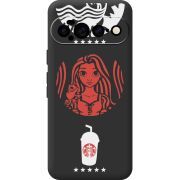 Чорний чохол BoxFace Google Pixel 11 Pro XL RedWhite Coffee
