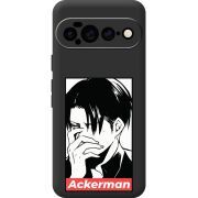 Чорний чохол BoxFace Google Pixel 11 Pro XL Attack On Titan - Ackerman