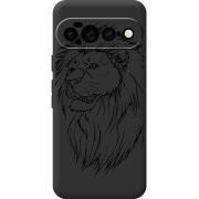 Чорний чохол BoxFace Google Pixel 11 Pro XL Lion